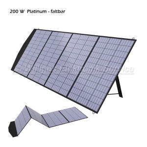 200 W Solarpanel Platinum - 4-fach faltbar