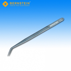 Bernstein Titan-Pinzette 5-037, 150 mm, abgebogene Spitze