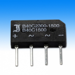 B40C1500 Gleichrichter-Flach -WW+