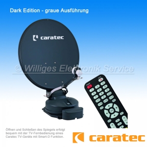 Caratec Sat-Antenne CASAT500S Dark, 50 cm Spiegel