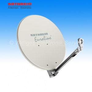 Kathrein KEA SAT-Antenne 75 cm, Aluminium, Wei