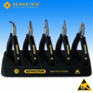 Bernstein 3-650 ESD Zangensatz, 5-teilig mit Stnder