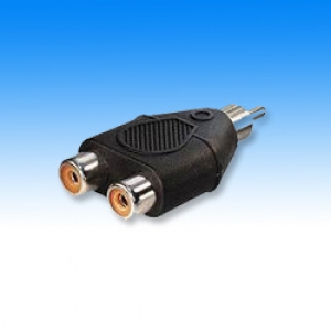 Cinch-Adapter, Kuststoff Geh�use