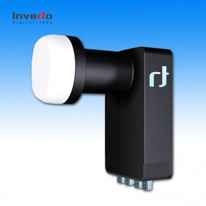 Quad-LNB Inverto Ultra Black, 40 mm, 0,2 dB,High Gain