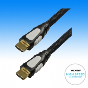 HDMI-Anschukabel mit Ethernet 1,0 Meter