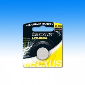 CR 1620 Texus Lithium Knopfzelle