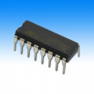 4511 Standard CMOS, BCD to 7-Seg Decoder/Driver, DIP 16