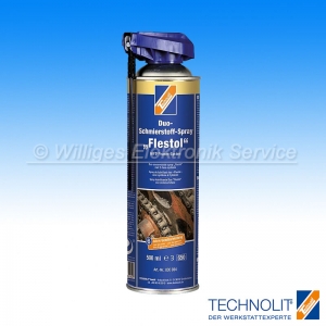 Technolit Duo-Schmierstoff-Spray Flestol, 500 ml