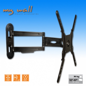 myWall HP 12-2 Wandhalterung für Bildschirme 32-47