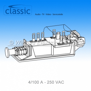 Netzschalter 4/100 A-250 VAC, Classic MSC16543