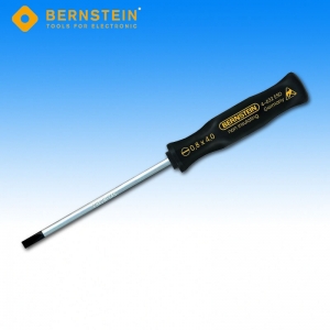 Bernstein 4-632 ESD Schlitz-Schraubendreher, 100 x 4,0 mm