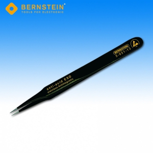 Bernstein ESD SMD-Pinzette, 120 mm, gerade-spitz, 5-051-13