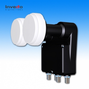 Quad-LNB Monoblock Inverto Black Pro 23/40mm, 6