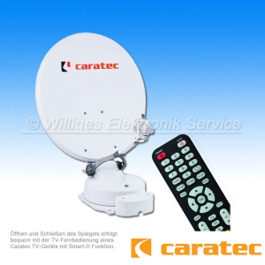 Caratec Sat-Antenne CASAT600S, 60 cm Spiegel - 1