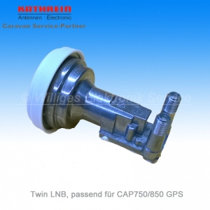 Twin LNB passend fr CAP750 GPS / 850 GPS