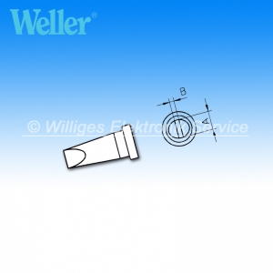 Weller LT C Ltspitze 3,2mm, Meielform, Lnge 13,5 mm