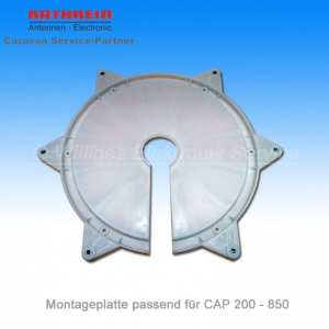 Montageplatte passend fr CAP200 bis 850