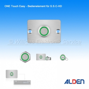 Bedienelement ONETouch Easy fr Alden S.S.C.-Steuermodul HD