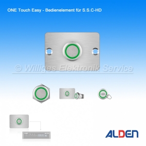 Bedienelement ONETouch Easy fr Alden S.S.C.-Steuermodul HD