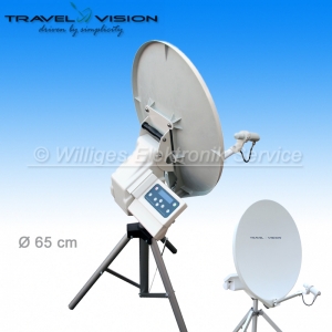 Travel Vision R7-65 Vollautomatische, Sat-Anlage 65cm - 1